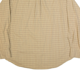 TOMMY HILFIGER Mens Shirt Beige Check Long Sleeve XL