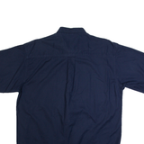 BUGLE BOY Mens Plain Shirt Blue 90s XL
