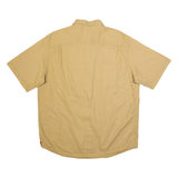 WRANGLER Mens Plain Shirt Beige L