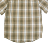 CARHARTT Relaxed Fit Mens Shirt Beige Check L