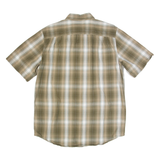 CARHARTT Relaxed Fit Mens Shirt Beige Check L