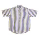 NAUTICA Mens Shirt Blue Striped XL