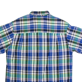 CHAPS RALPH LAUREN Mens Shirt Blue Check L