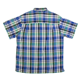 CHAPS RALPH LAUREN Mens Shirt Blue Check L