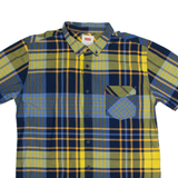 LEVI'S Mens Shirt Blue Check L