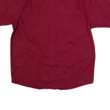 WRANGLER Mens Plain Shirt Maroon L