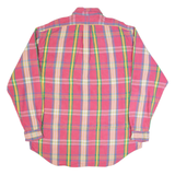 RALPH LAUREN Blake Mens Shirt Pink Check Long Sleeve L
