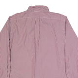 RALPH LAUREN Mens Shirt Brown Striped Long Sleeve XL