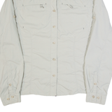 K-TEC Outdoor Womens Plain Shirt Grey Long Sleeve M