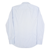 BOSS HUGO BOSS Slim Fit Mens Plain Shirt Blue Long Sleeve L