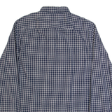 TOMMY HILFIGER New York Fit Mens Shirt Grey Gingham Long Sleeve S