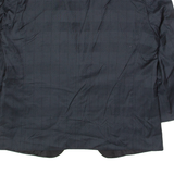 METRIMEN Shawl Collar Tuxedo Mens Blazer Jacket Grey Spotted 2XL