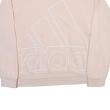 ADIDAS Womens Sweatshirt Pink Crew Neck S