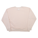 ADIDAS Womens Sweatshirt Pink Crew Neck S