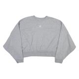 ADIDAS ORIGINALS Womens Sweatshirt Grey Crew Neck UK 22