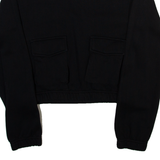 ELLESSE Womens Sweatshirt Black Crew Neck UK 12