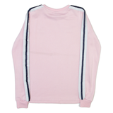 ELLESSE Lightweight Womens Sweatshirt Pink Crew Neck UK 8