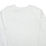 LEVI'S Mens Sweatshirt White Crew Neck M