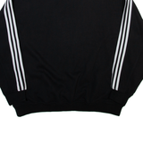 ADIDAS ORIGINALS Womens Sweatshirt Black Crew Neck UK 8