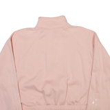 ADIDAS Womens Sweatshirt Pink 1/4 Zip M