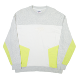TOMMY JEANS Mens Sweatshirt White Crew Neck M