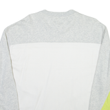 TOMMY JEANS Mens Sweatshirt White Crew Neck M