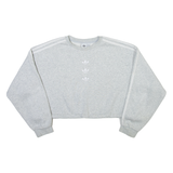 ADIDAS ORIGINALS Womens Sweatshirt Grey Crew Neck UK 14