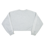ADIDAS ORIGINALS Womens Sweatshirt Grey Crew Neck UK 14