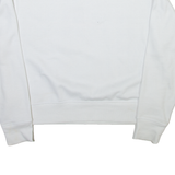 DKNY Womens Sweatshirt White Crew Neck XS