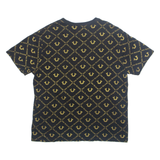 TRUE RELIGION Womens T-Shirt Black 2XL