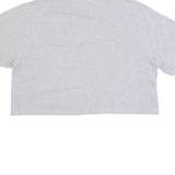 ELLESSE Cropped Womens T-Shirt Grey UK 10