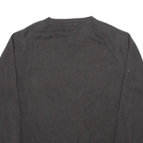 TOMMY HILFIGER Mens Jumper Brown V-Neck Tight Knit L