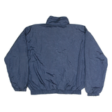 ATHLETIC WORKS Womens Shell Jacket Blue Nylon 90s Colourblock M