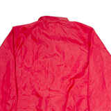 CARDINAL Mens Coach Jacket Red Nylon USA L
