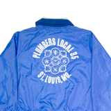 GEM SPORTSWEAR Mens Varsity Jacket Blue USA XL