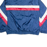 JOHN ASHFORD SPORT Mens Track Jacket Blue Nylon L