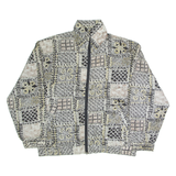 SIGNATURE Mens Shell Jacket Grey Silk M