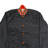 NEFF Mens Varsity Jacket Black USA S