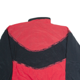 WHITE STAG Mens Track Jacket Red Nylon Colourblock XL
