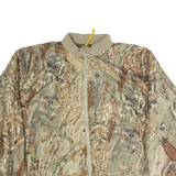 Insulated Mens Jacket Green Camouflage L
