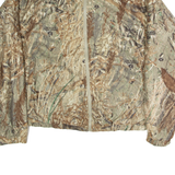 Insulated Mens Jacket Green Camouflage L