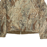 Insulated Mens Jacket Green Camouflage L