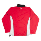 ASICS Mens Track Jacket Red XL