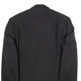Mens Blazer Jacket Black M