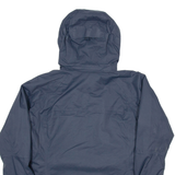 COLUMBIA Womens Coat Blue Nylon Hooded L