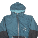 CAMPAGNOLO Mens Coat Blue Nylon Hooded M