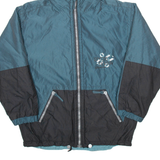 CAMPAGNOLO Mens Coat Blue Nylon Hooded M