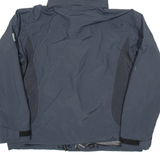 JACK WOLFSKIN Womens Rain Coat Black Hooded UK 16