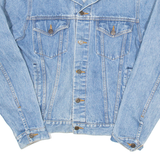 ANDERSON AND WILLS Womens Denim Jacket Blue M