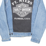 ANDERSON AND WILLS Womens Denim Jacket Blue M